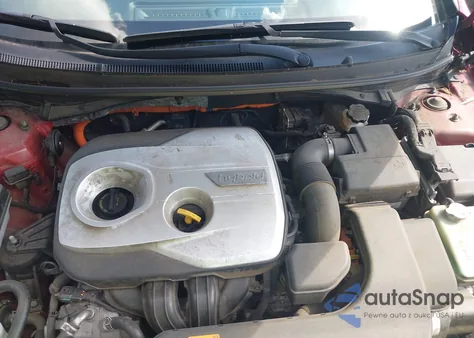 2016 Hyundai Sonata Hybrid Se from USA, damaged, VIN KMHE24L12GA028815